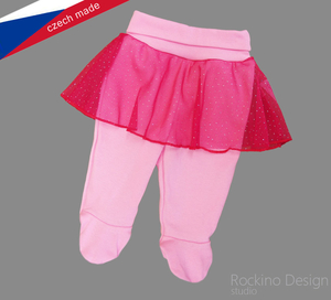 Dupačkové nohavičky ROCKINO vzor 8241 vel. 56 - ružové