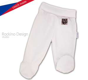 Dupačkové nohavičky ROCKINO vzor 8486 vel. 56,62 - biele