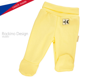 Dupačkové nohavičky ROCKINO vzor 8485 vel. 56,62 - žlté