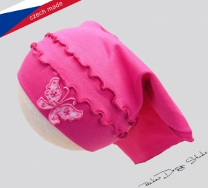 Dívčí šátek ROCKINO vel. 46 vzor 5059 - růžový