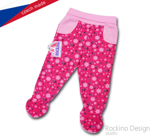 Dupačkové kalhotky ROCKINO vzor 8185 vel. 56,62,68,74 - růžové
