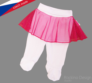 Dupačkové kalhoty ROCKINO vzor 8241 vel. 62,68,74 - bílé