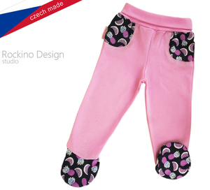 Dupačkové kalhotky ROCKINO vzor 8266 vel. 56,74 - růžové
