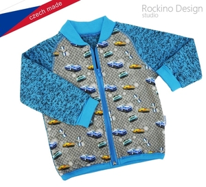 Detský sveter ROCKINO vzor 8430 veľ. 134 - autá
