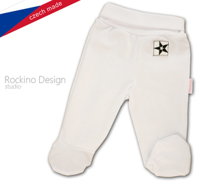Dupačkové kalhotky ROCKINO vzor 8485 vel. 56,62,68,74 - bílé