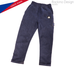 Dětské kalhoty ROCKINO vel. 98 vzor 8508 - modromodré