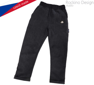 Dětské kalhoty ROCKINO vel. 98,104 vzor 8508 - černé