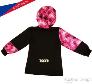 Softshellová dětská bunda Rockino vel. 110,116,122 vzor 8763