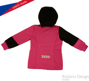 Softshellová dětská bunda Rockino vel. 128,134,140,146 vzor 8761
