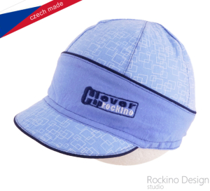 Dětská čepice ROCKINO vel. 44,46 vzor 3499 - světlemodrá