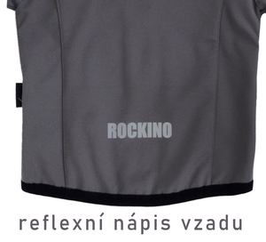 Softshellová dětská bunda Rockino vel. 110,116,122 vzor 8874 - šedá
