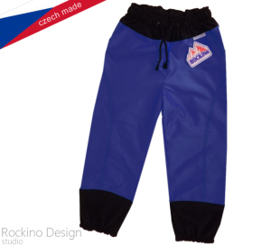 Dětské šusťákové kalhoty ROCKINO vel. 92 vzor 8130 - tmavěmodré