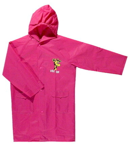 Detská pláštenka VIOLA veľkosť 100 cm ružová - žltá - kopie