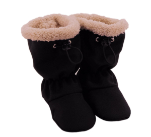 Dětské softshellové capáčky ROCKINO vzor 6325 vel. 1,2,3 - černobéžové