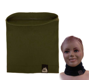 Tunel na krk ROCKINO vel.uni vzor 2462 - khaki odstín č. 35