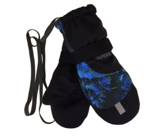 Softshellové rukavice ROCKINO vel. 2 vzor 6440 černomodré