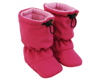 Dětské softshellové capáčky ROCKINO vzor 6320 vel. 1,2 - růžové
