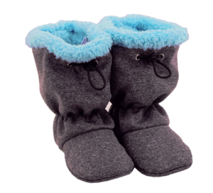 Dětské softshellové capáčky ROCKINO vzor 6325 vel. 1,2 - šedý melír/tyrkys