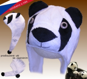 Dětská čepice ROCKINO vel. 48 vzor 1731 - Medvídek Panda