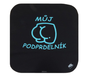 Softshellový podsedák turistický - černotyrkysový MP