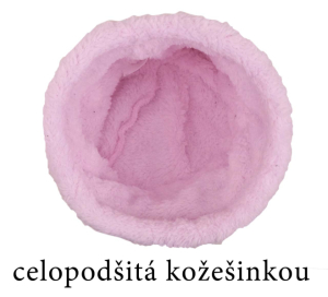 Dívčí čepice ROCKINO vel. 50,52,54,56 vzor 1013 - černá JBC