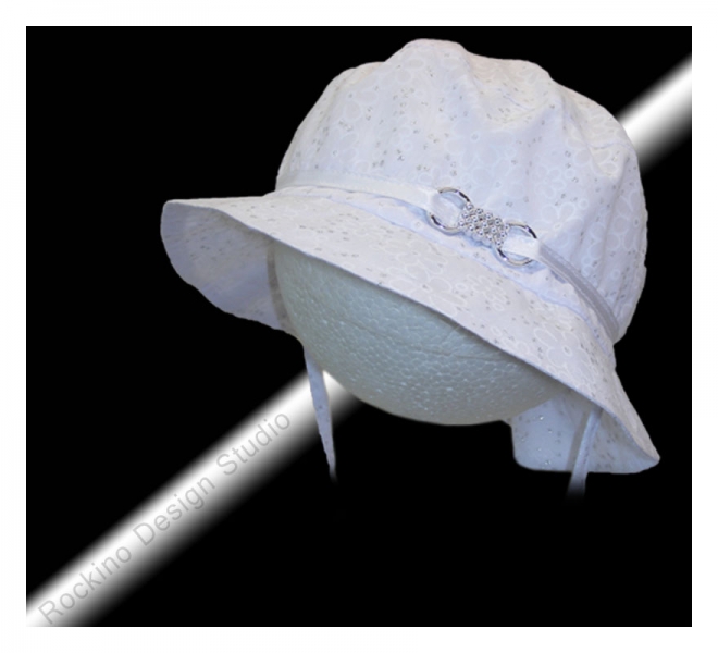 Dívčí klobouk ROCKINO vel. 46,48 vzor 3574