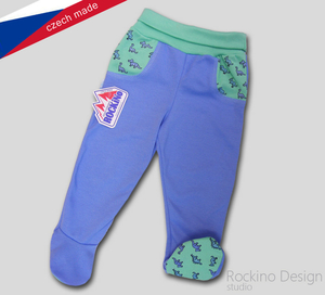 Dupačkové nohavičky ROCKINO vzor 8188 vel. 56 - modré