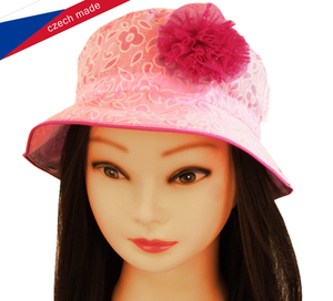 Dívčí klobouk ROCKINO vel. 50,52,54,56 vzor 3136