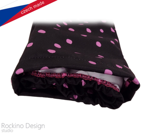 Detské softshellové zateplené nohavice ROCKINO veľ. 122 vzor 8814 - čierne