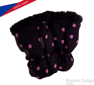 Detské softshellové topánočky ROCKINO vzor 6337 - čierne