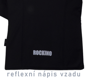 Softshellová detská bunda Rockino K veľ. 116,122 vzor 8799 - čierna